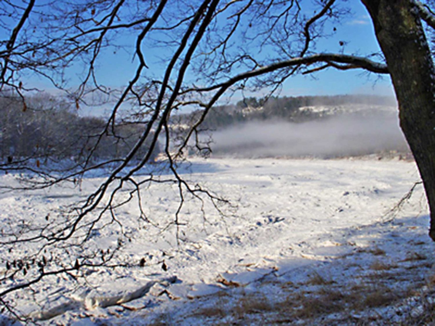 The Upper Delaware in winter.