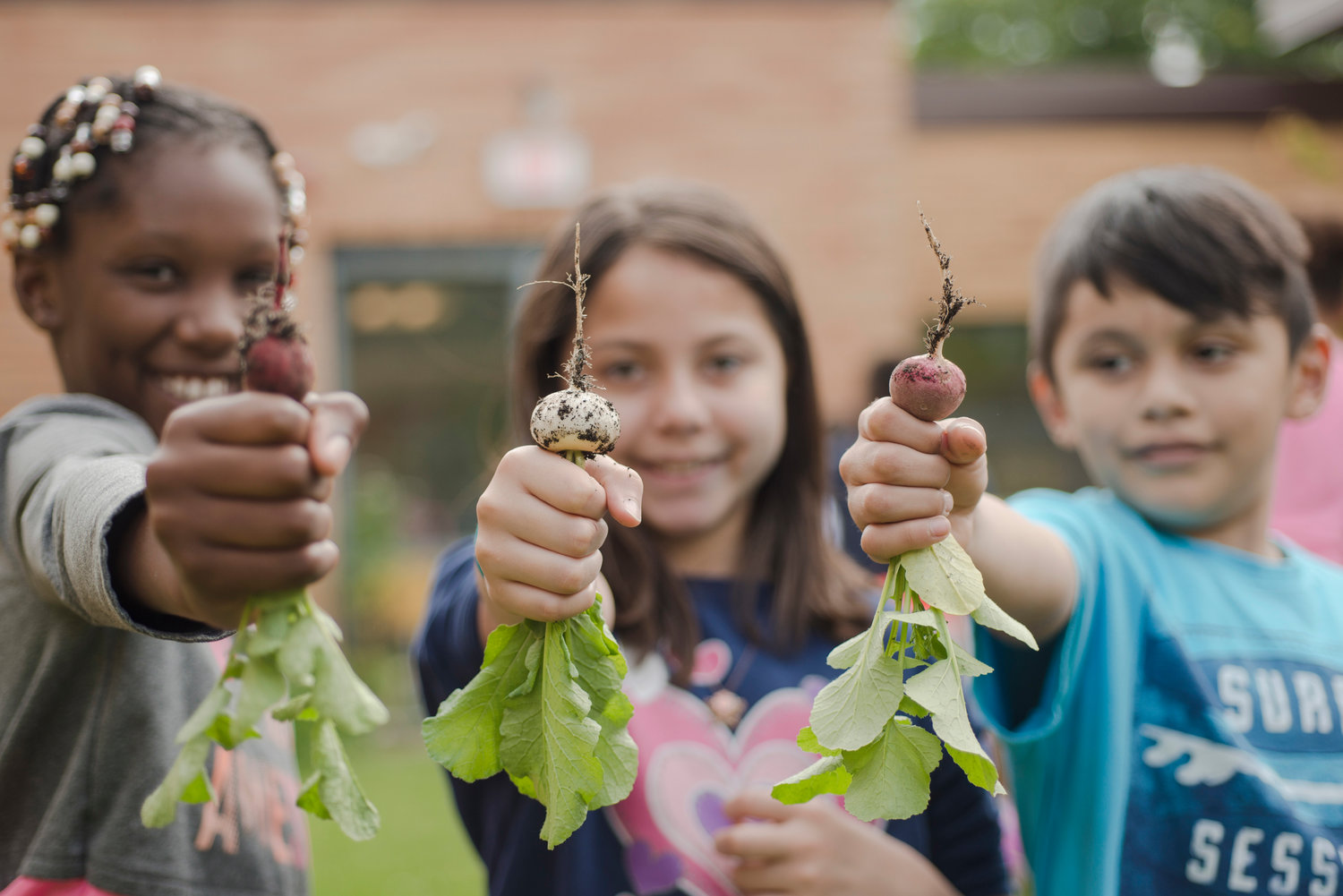 Hudson Valley Seed provided garden learning for students at Newburgh elementary schools with the help of a 2018 Make a Difference Grant.