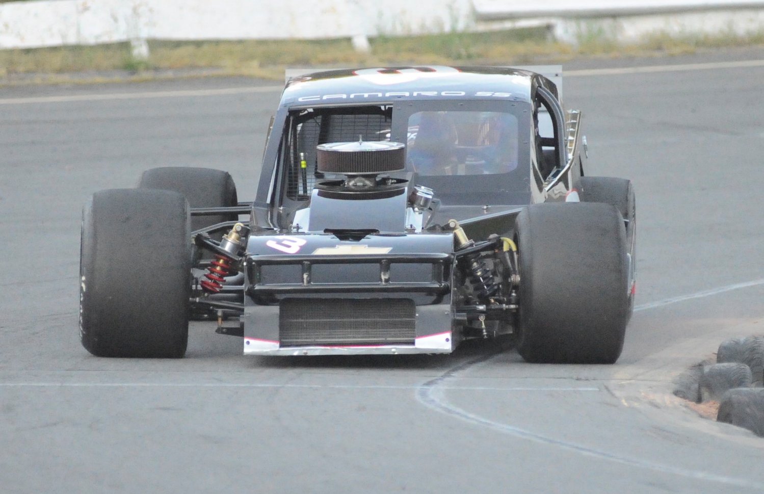 “Batmobile” Mike Dutka set a new course lap record for Bethel Sports Mods on June 13 with a time of 13.6, breaking the previous record of 13.8.