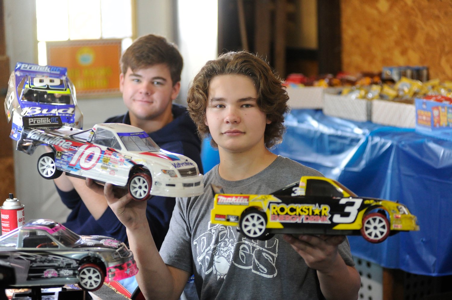 Racing brothers. Dylan LeBranc, 15, and his 17-year-old brother, Dayton, of Greenville, NY took home several trophies. Dylan placed third in Tec Truck and first in Breakout, while Dayton posted fourth in Tec Truck and second in Breakout.
