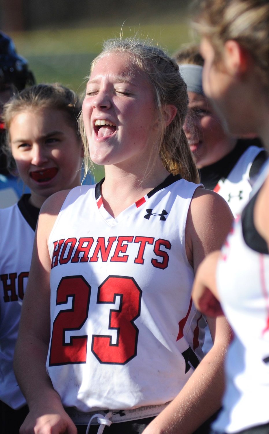 Freshman midfielder Claire Campen was selected by the Pennsylvania Field Hockey State Committee for honorable mention to the 2020 AAA All State Team.