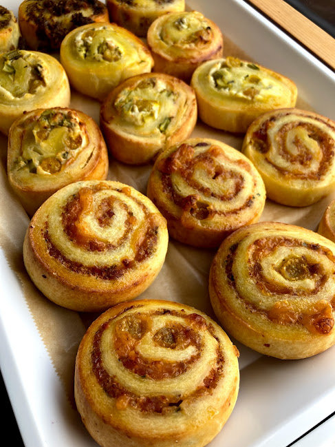 Pastry pinwheels, safe for celiacs. From County Road Bakery.